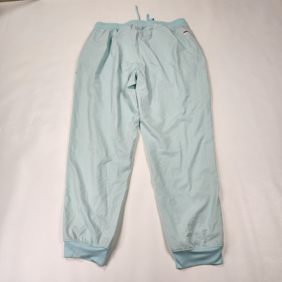 Fila Sky Blue Lined Jogger Pants With Logo - Picture 4 of 7